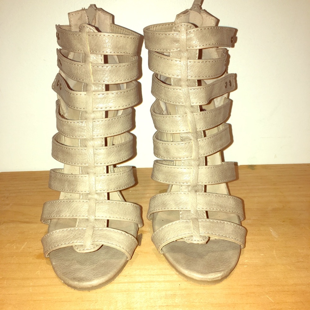 Women Buckle high heels